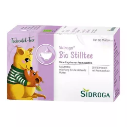 SIDROGA Filter vrećice organskog čaja za dojenje, 20X1,5 g