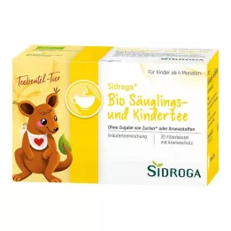 SIDROGA Organske filter vrećice za dojenčad i djecu, 20X1,3 g