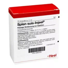 SPLEN Suis Injeel ampula, 10 sati