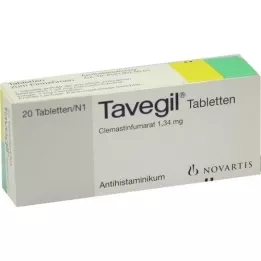 TAVEGIL tablete, 20 sati