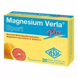 MAGNESIUM VERLA plus granule, 20 kom