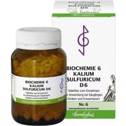 BIOCHEMIE 6 potassium sulfuricum d 6 tablets, 500 pcs