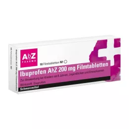 IBUPROFEN AbZ 200 mg filmom obložene tablete, 10 kom