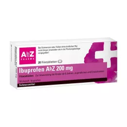 IBUPROFEN Abbey 200 mg tablete prekrivenih filmom, 20 sati