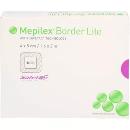 MEPILEX Germ lite pjena glagola.4x5 cm sterilni, 10 sati