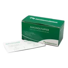 ALKOHOLTUPFER Sterilni 3x6 cm, 100 ST