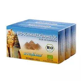 SCHWARZKÜMMEL ÄGYPT pure kapsule, 180 kom