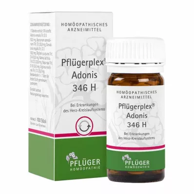 PFLÜGERPLEX Adonis 346 H tablete, 100 ST