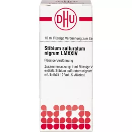 STIBIUM SULFURATUM NIGRUM LM XXIV Razrjeđivanje, 10 ml