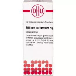STIBIUM SULFURATUM NIGRUM LM VI Globuli, 5 g