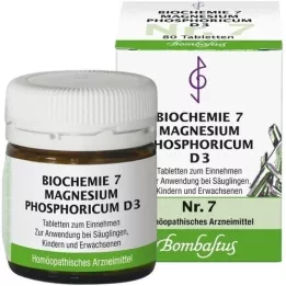 BIOCHEMIE 7 Magnezijev fosfor d 3 tablete, 80 ST