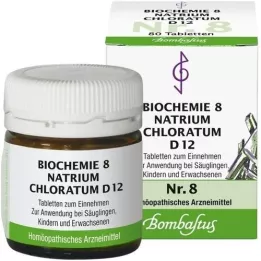 BIOCHEMIE 8 Natrijev kloratum d 12 tableta, 80 ST