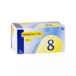 NOVOFINE 8 kanila 0,30x8 mm, 100 kom