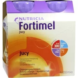 FORTIMEL Jucy Orange Okus, 4x200 ml