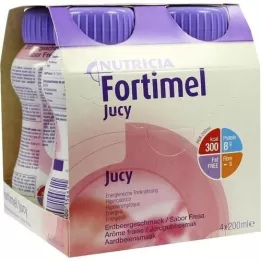 FORTIMEL Jucy Okus od jagoda, 4x200 ml