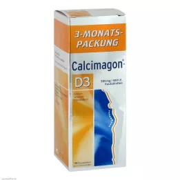 CALCIMAGON D3 tablete za žvakanje, 180 kom