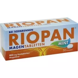 RIOPAN Tablete za želudac Mint 800 mg žvakaćih tableta, 50 ST