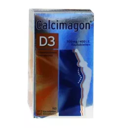 CALCIMAGON D3 tablete za žvakanje, 112 kom