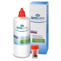 LENSCARE ClearSept 380 ml+spremnik, 1 kom