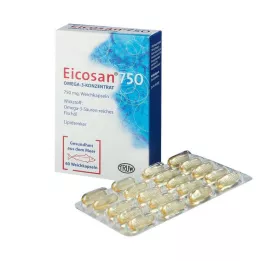 EICOSAN 750 Omega-3 koncentrat meke kapsule, 60 kom
