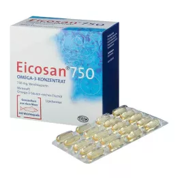 EICOSAN 750 Omega-3 koncentrata meke kapsule, 240 kom