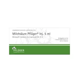 MILCHSÄURE Pflüger Injection Solution 5 ml, 10 kom