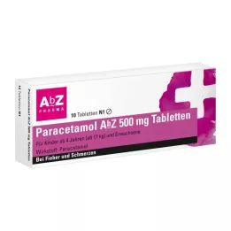 PARACETAMOL AbZ 500 mg tablete, 10 kom