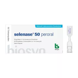 SELENASE 50 peroralna otopina za oralnu primjenu, 50X1 ml