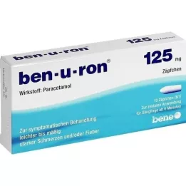 BEN-U-RON 125 mg čepića, 10 sati