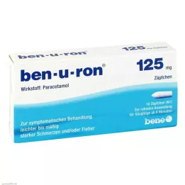BEN-U-RON 125 mg čepići, 10 kom