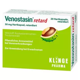 VENOSTASIN retard 50 mg tvrda kapsula s produljenim oslobađanjem, 20 kom