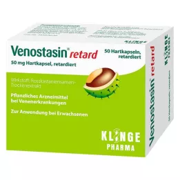 VENOSTASIN retard 50 mg tvrda kapsula s produljenim oslobađanjem, 50 kom