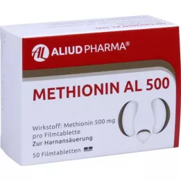 METHIONIN AL 500 tablete s prekrivenim filmom, 50 sati
