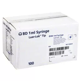 BD PLASTIPAK Spr.1 ml Luer Lok 3-dijelni, 100X1 ml