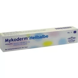 MYKODERM Zacjeljivanje masti Nystatin i cink oksid, 50 g