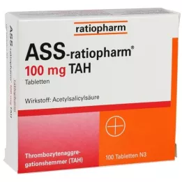 Ass-ratiopharm 100 mg TAH tablete, 100 ST
