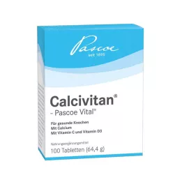 CALCIVITAN Pascoe Vitalne tablete, 100 ST