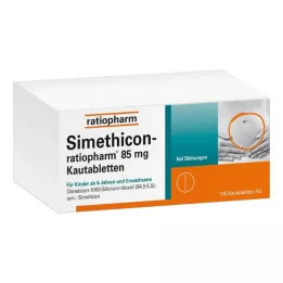 SIMETHICON-ratiopharm 85 mg tablete za žvakanje, 100 kom