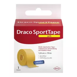 DRACO TAPEVERBAND 3,8 cmx10 m žuta, 1 kom