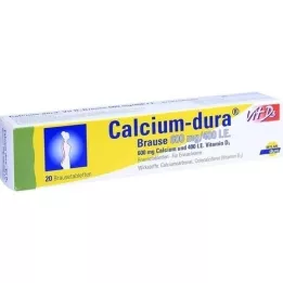 CALCIUM DURA Vit D3 Brause 600 mg/400 I.E., 20 pcs