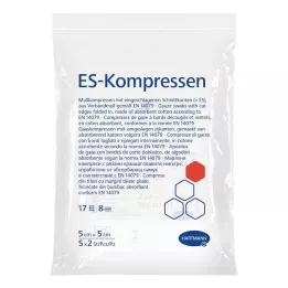 ES-KOMPRESSEN sterilni 5x5 cm 8-putni, 5X2 kom