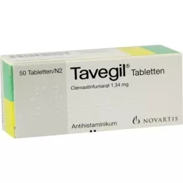 TAVEGIL tablete, 50 sati