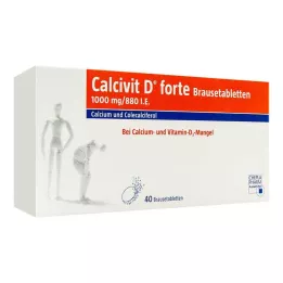 CALCIVIT D forte šumeće tablete, 40 kom