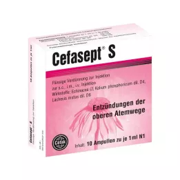 CEFASEPT S Otopina za injekciju, 10 kom