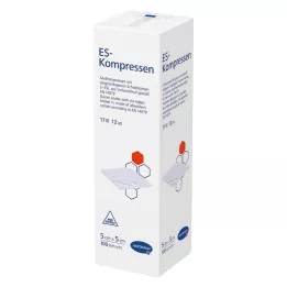 ES-KOMPRESSEN Unsteril 5x5 cm 12 puta, 100 ST