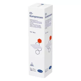 ES-KOMPRESSEN Unsteril 5x5 cm 16 puta, 100 ST