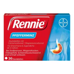 RENNIE Tablete za žvakanje, 36 kom