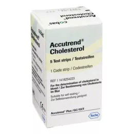 ACCUTREND Trake za mjerenje kolesterola, 5 kom