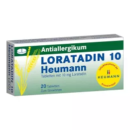 LORATADIN 10 Heumann tableta, 20 kom