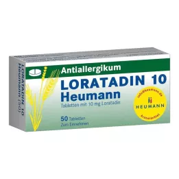 LORATADIN 10 Heumann tableta, 50 kom